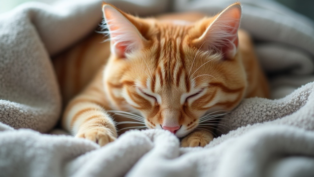 Why Does My Cat Knead Blankets Before Sleeping?
